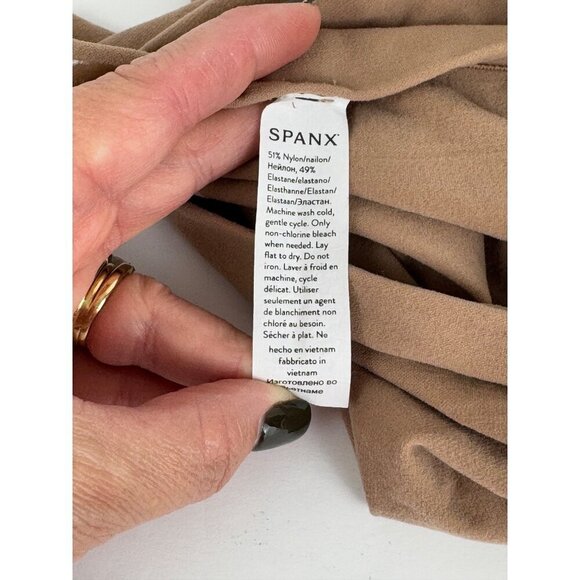 Spanx NWOT Higher Power Panties LRG Cafe Au Lait Shapewear Seamless #2746 - Picture 4 of 7